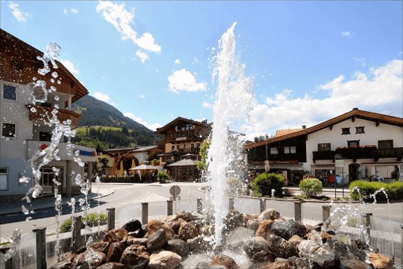 Dorp Kirchberg in Tirol